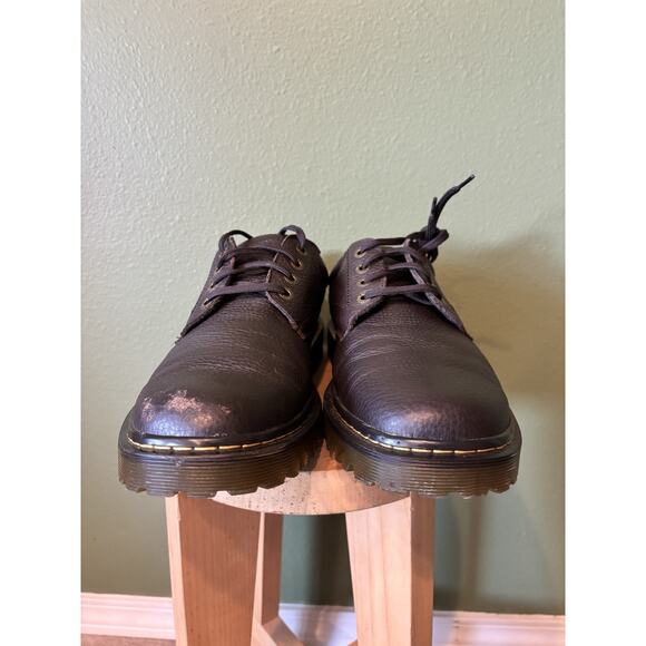 Dr. Doc Martens Ashfeld Oxford Pebbled Leather Men’s Size 13 M Brown Low Shoes main image 4